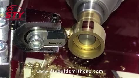 cnc machine gold working video|cnc machine demo.